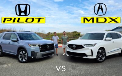 2026 Acura MDX vs. 2026 Honda Pilot: Is Luxury Worth the Extra Money?