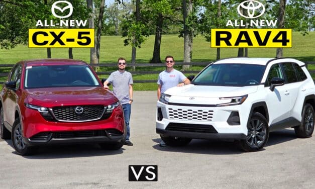 Redesigned Battle: 2026 Mazda CX-5 vs. 2026 Toyota RAV4