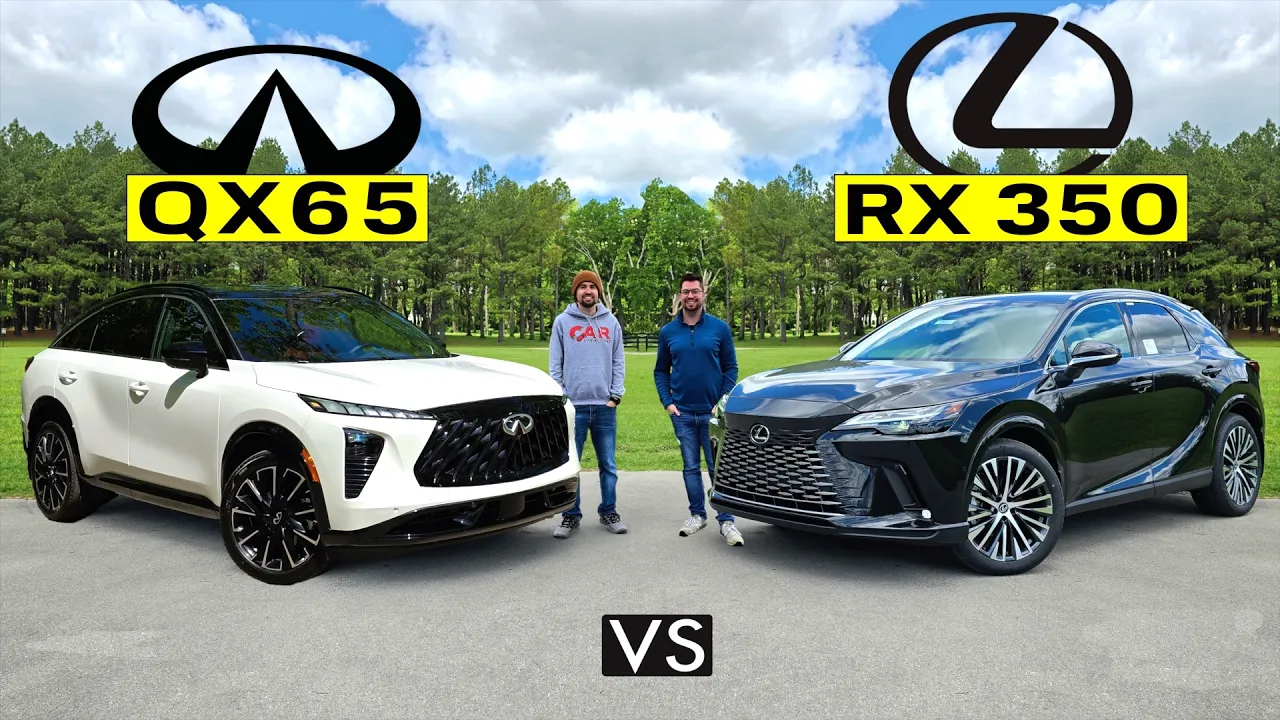 2026 Lexus RX vs. 2027 Infiniti QX65: Which Luxury Crossover Wins?