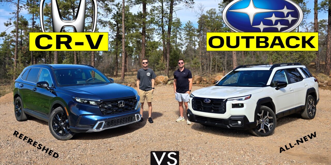2026 Subaru Outback vs. 2026 Honda CR-V: Competitive Crossovers!
