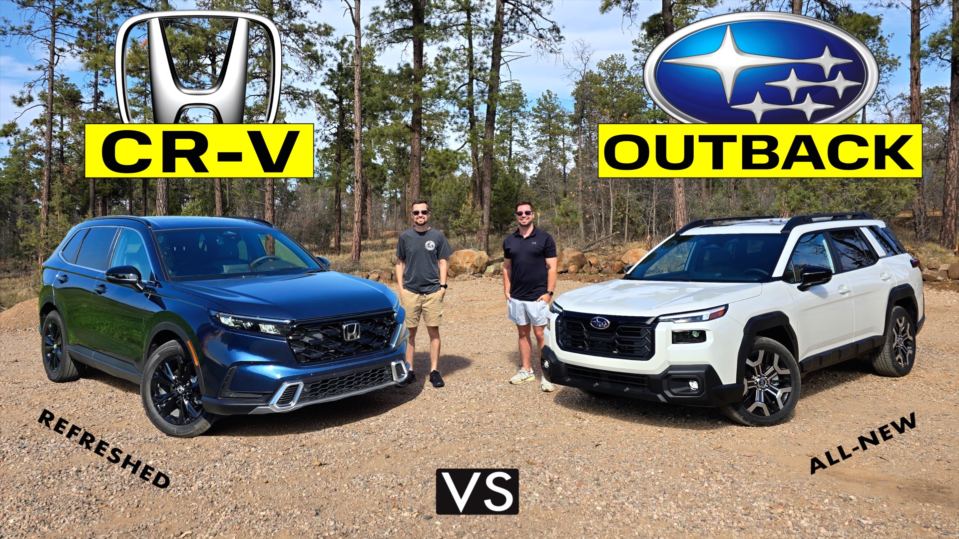 2026 Subaru Outback vs. 2026 Honda CR-V: Competitive Crossovers!
