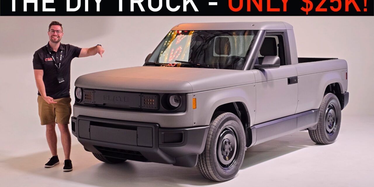 2027 Slate Truck First Look: A $25,000 Pickup for Minimalists?