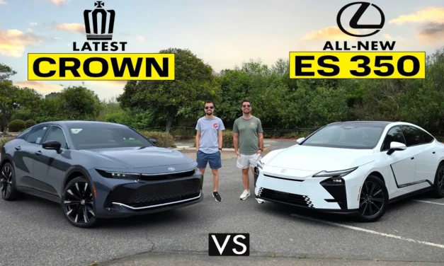 2026 Lexus ES vs. 2026 Toyota Crown: Which Sedan Is Best for You?
