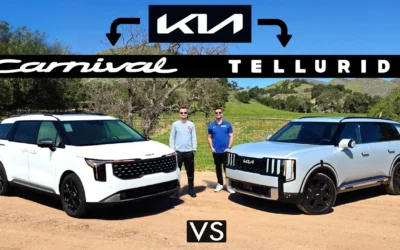 2027 Kia Telluride vs. 2026 Kia Carnival: Is SUV or Minivan Best?