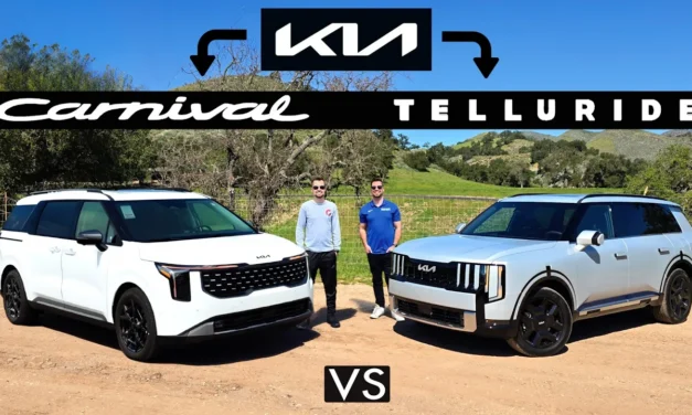 2027 Kia Telluride vs. 2026 Kia Carnival: Is SUV or Minivan Best?
