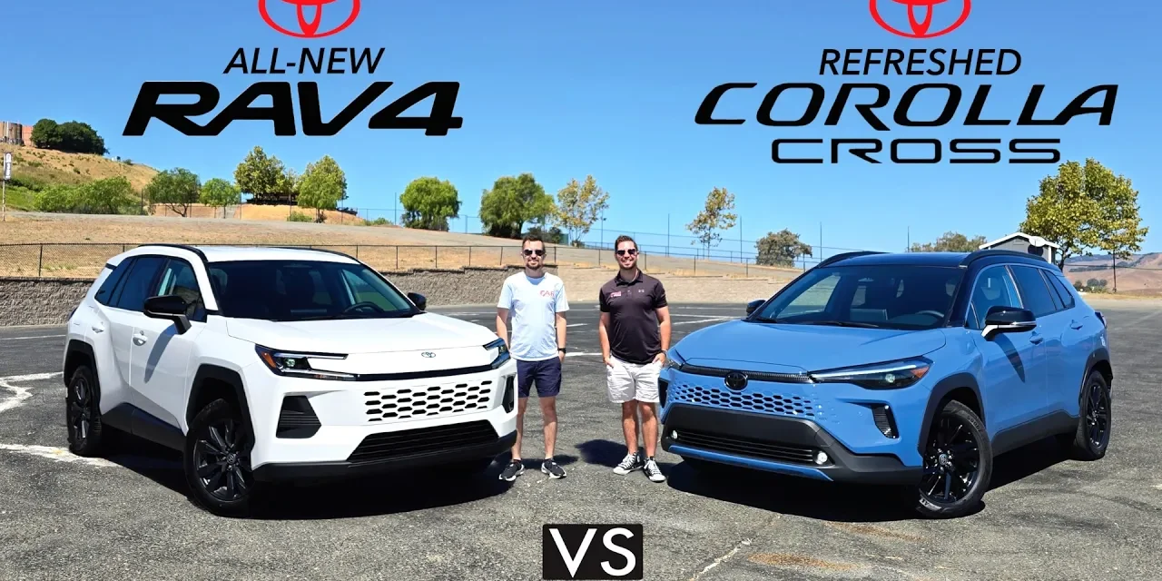 2026 Toyota RAV4 vs. 2026 Toyota Corolla Cross: Which is the Better Buy?