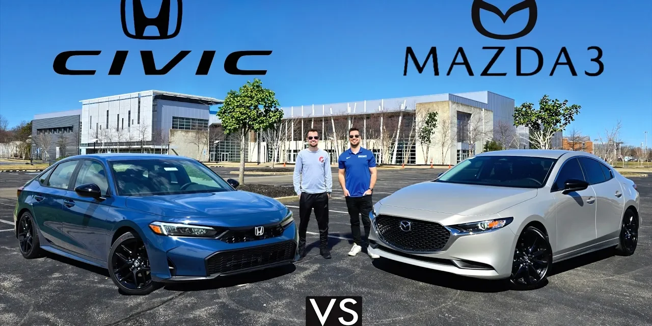 2026 Mazda 3 vs. 2026 Honda Civic: Ultimate Compact Sedans!