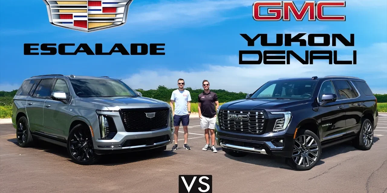 2026 GMC Yukon vs. 2026 Cadillac Escalade: Worth the $25,000 Gap?