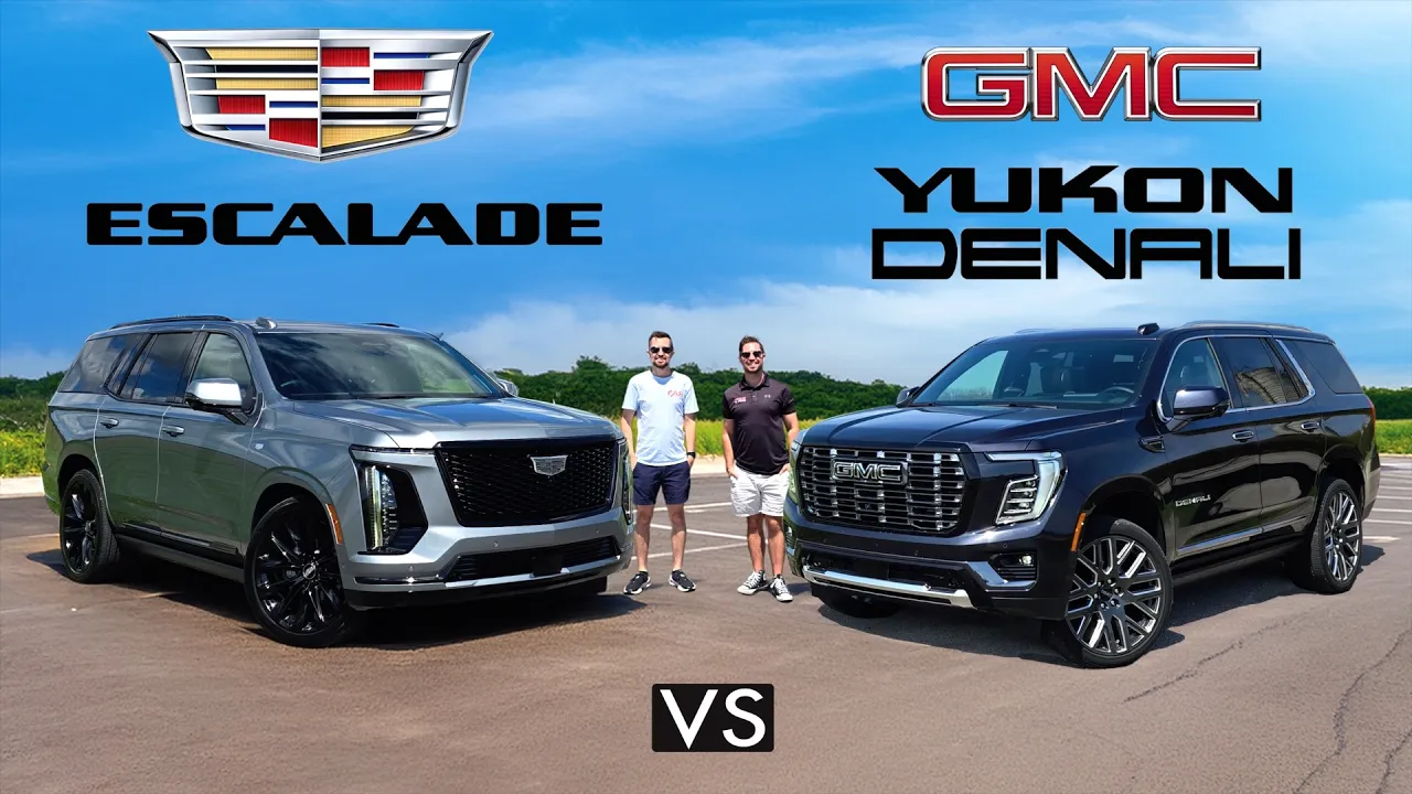 2026 GMC Yukon vs. 2026 Cadillac Escalade: Worth the $25,000 Gap?