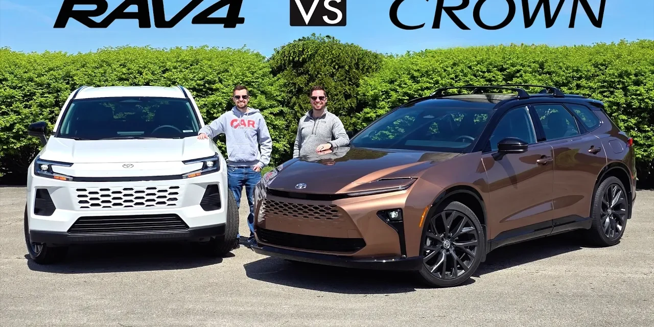 2026 Toyota RAV4 vs. 2026 Toyota Crown Signia: Practicality vs. Luxury