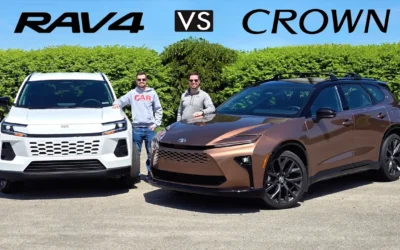 2026 Toyota RAV4 vs. 2026 Toyota Crown Signia: Practicality vs. Luxury