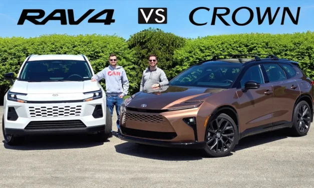 2026 Toyota RAV4 vs. 2026 Toyota Crown Signia: Practicality vs. Luxury