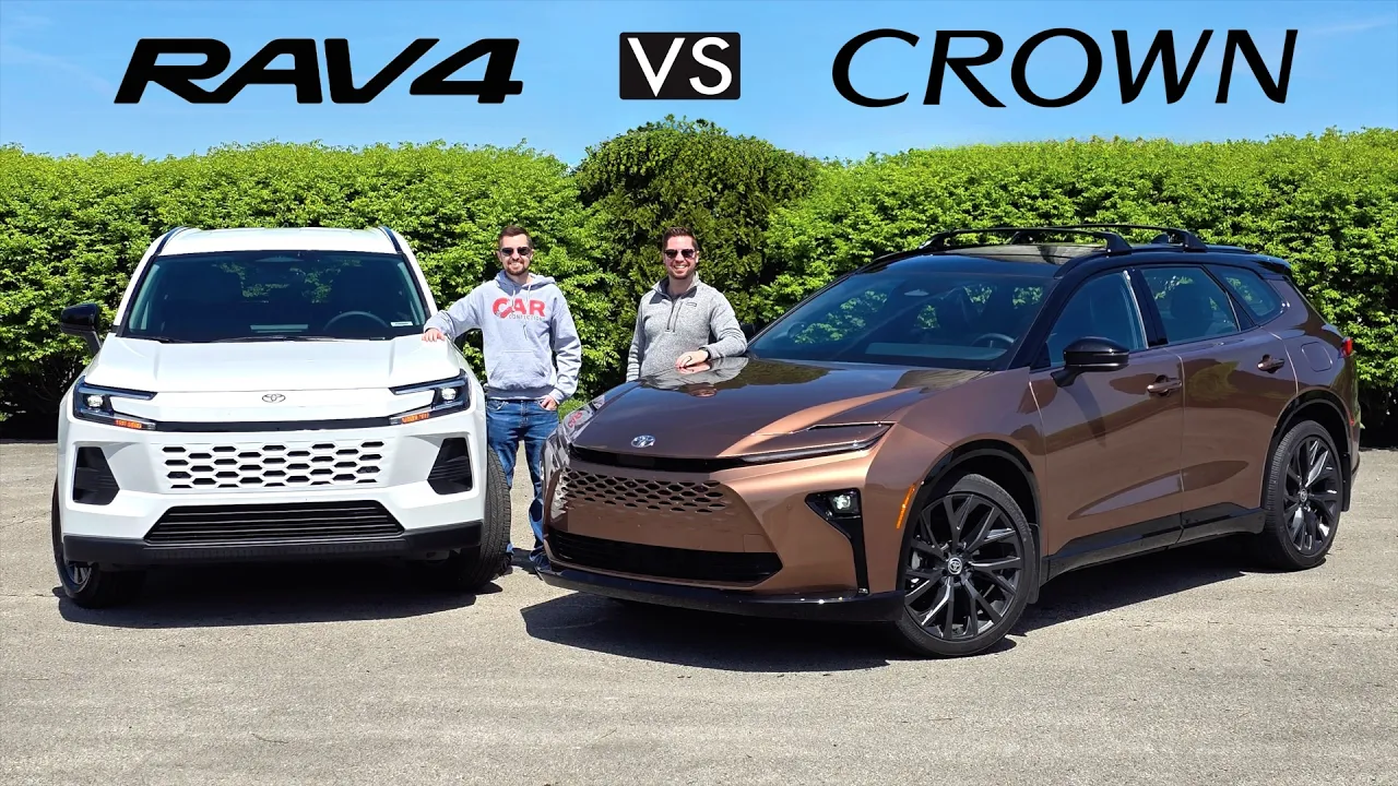 2026 Toyota RAV4 vs. 2026 Toyota Crown Signia: Practicality vs. Luxury