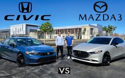 2026 Mazda 3 vs. 2026 Honda Civic: Ultimate Compact Sedans!