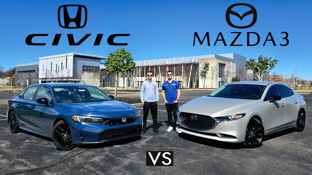 2026 Mazda 3 vs. 2026 Honda Civic: Ultimate Compact Sedans!