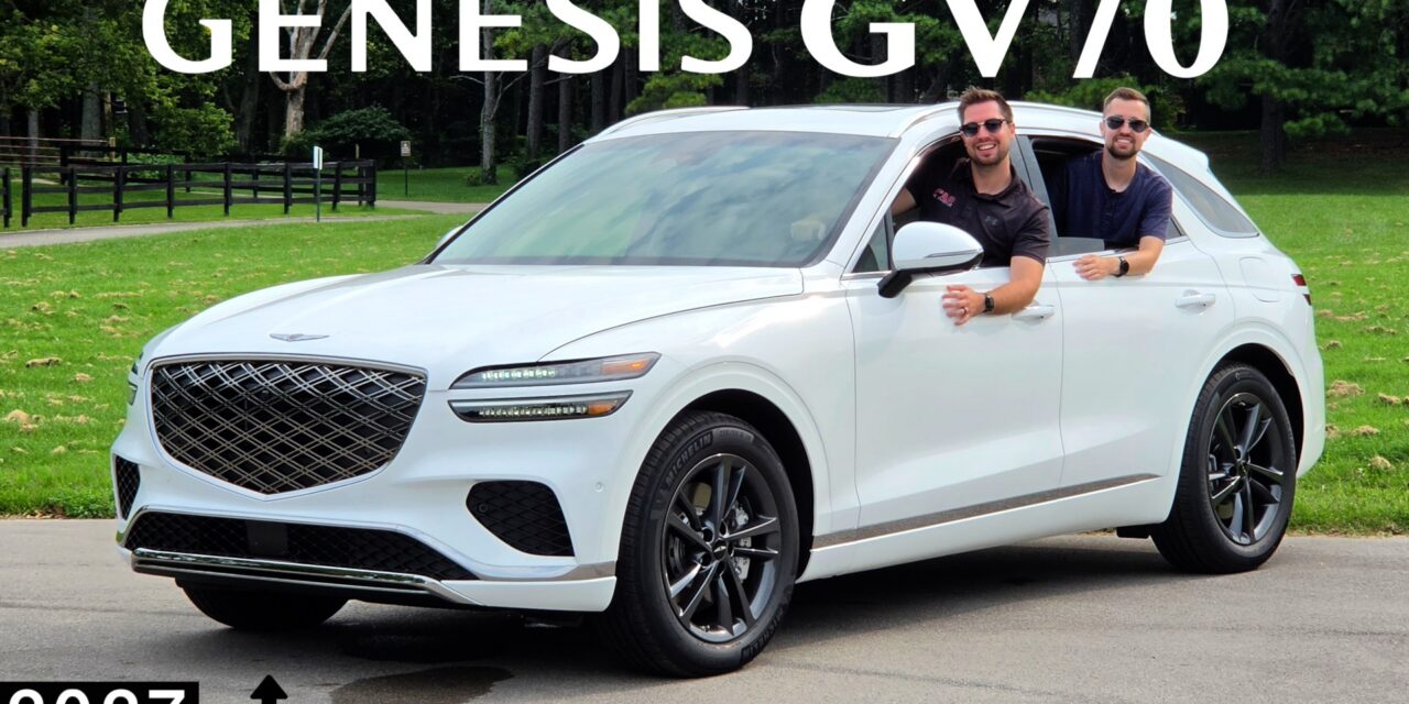 2027 Genesis GV70: More Trims & Value for This Year!