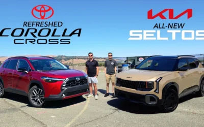 2027 Kia Seltos vs. 2026 Toyota Corolla Cross: Small SUV Showdown