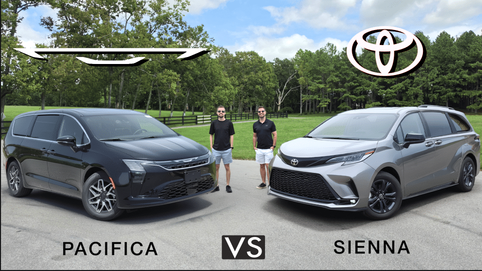 2026 Toyota Sienna vs. 2027 Chrysler Pacifica: Which $50k Minivan is Best?