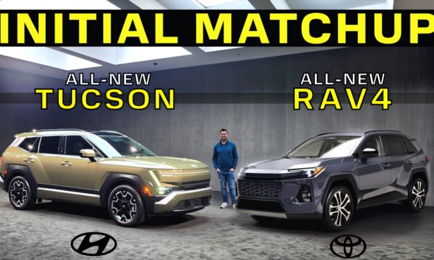 2027 Hyundai Tucson vs. Toyota RAV4 Initial Matchup: Should RAV4 Be Worried?