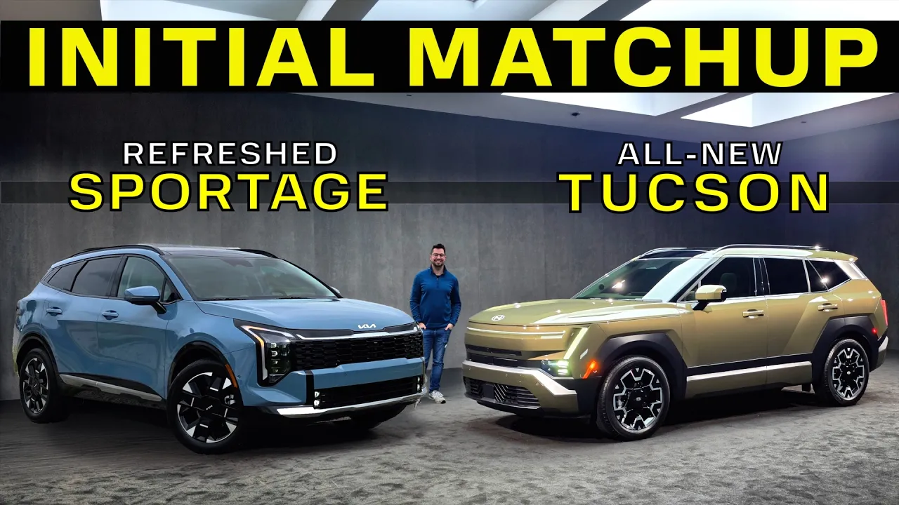 2027 Hyundai Tucson vs. 2027 Kia Sportage Initial Matchup: Tough Choices!