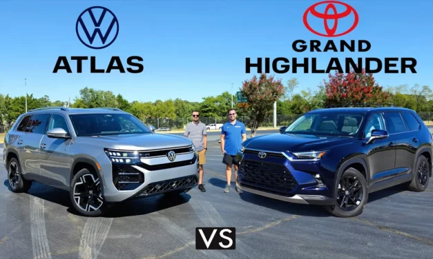 2027 Volkswagen Atlas vs. Toyota Grand Highlander: Which is Best?