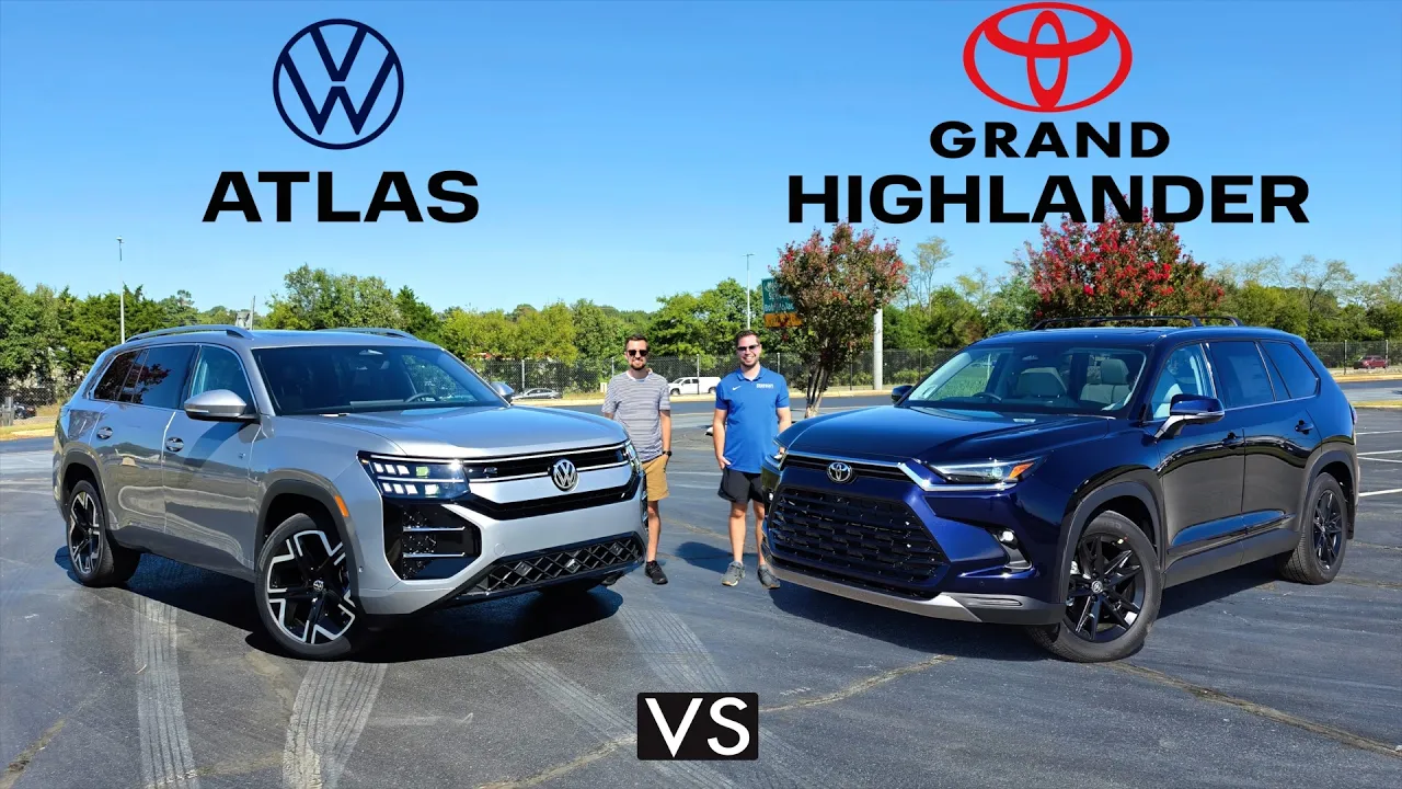 2027 Volkswagen Atlas vs. Toyota Grand Highlander: Which is Best?
